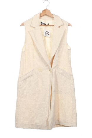 Damenmantel Zara, Größe XS, Farbe Ecru, Preis 34,65 €