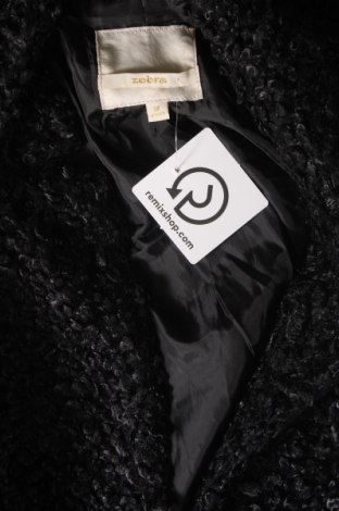 Γυναικείο παλτό Zebra, Μέγεθος M, Χρώμα Μαύρο, Τιμή 33,10 €