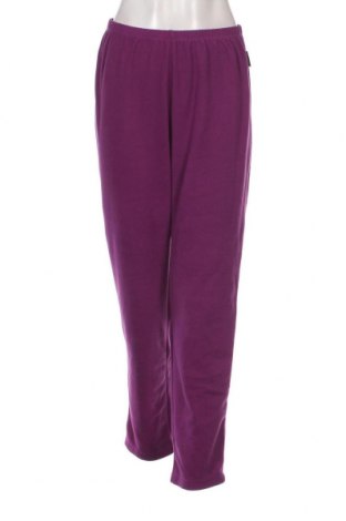 Γυναικείο παντελόνι fleece Trigema, Μέγεθος M, Χρώμα Βιολετί, Τιμή 10,58 €