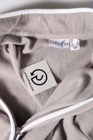 Damen Fleece Oberteil , Größe XXL, Farbe Grau, Preis 7,06 €