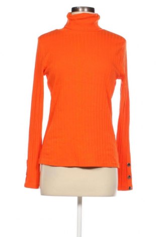 Damen Rollkragen, Größe M, Farbe Orange, Preis 2,64 €