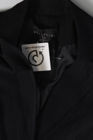 Γυναικείο σακάκι Attention, Μέγεθος S, Χρώμα Μαύρο, Τιμή 4,08 €