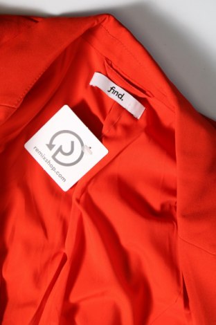 Γυναικείο σακάκι Find., Μέγεθος XS, Χρώμα Κόκκινο, Τιμή 36,08 €