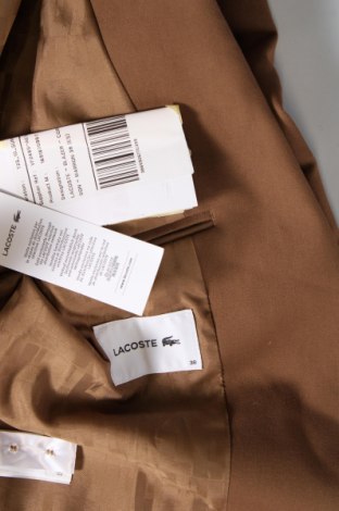 Γυναικείο σακάκι Lacoste, Μέγεθος M, Χρώμα Καφέ, Τιμή 102,37 €