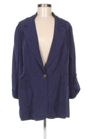 Дамско сако Luisa Spagnoli, Размер XL, Цвят Син, Цена 170,28 лв.