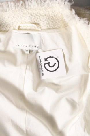Дамско сако Mint & Berry, Размер XS, Цвят Бял, Цена 44,00 лв.