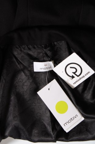 Γυναικείο σακάκι Motivi, Μέγεθος XS, Χρώμα Μαύρο, Τιμή 38,04 €