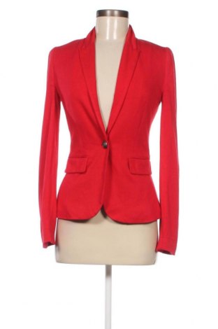 Damen Blazer Orsay, Größe XXS, Farbe Rot, Preis 18,37 €