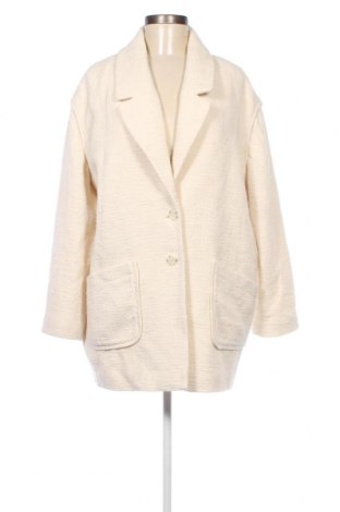 Дамско сако Promod, Размер L, Цвят Екрю, Цена 32,25 лв.