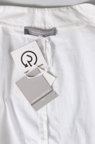 Γυναικείο σακάκι Sandro Ferrone, Μέγεθος XXL, Χρώμα Λευκό, Τιμή 71,89 €