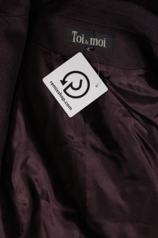 Дамско сако Toi & Moi, Размер L, Цвят Червен, Цена 30,96 лв.