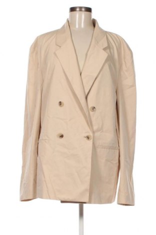 Γυναικείο σακάκι Zara, Μέγεθος XXL, Χρώμα  Μπέζ, Τιμή 19,59 €