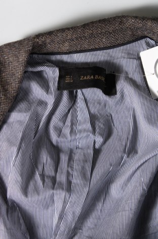 Дамско сако Zara, Размер L, Цвят Кафяв, Цена 14,28 лв.