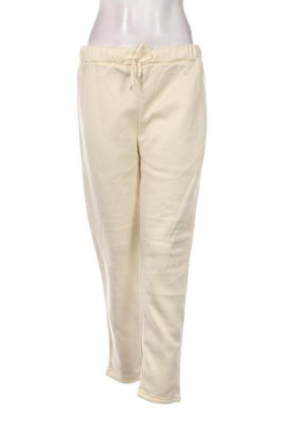 Γυναικείο αθλητικό παντελόνι, Μέγεθος S, Χρώμα Εκρού, Τιμή 6,64 €