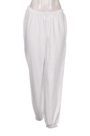 Γυναικείο αθλητικό παντελόνι Boohoo, Μέγεθος M, Χρώμα Λευκό, Τιμή 10,23 €