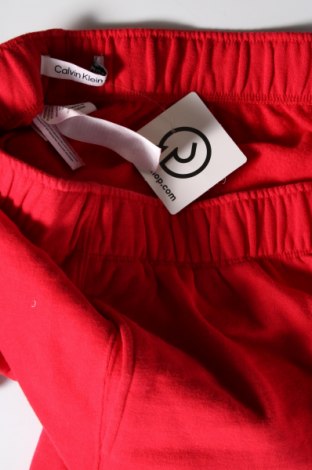Damskie spodnie sportowe Calvin Klein Jeans, Rozmiar M, Kolor Czerwony, Cena 140,74 zł