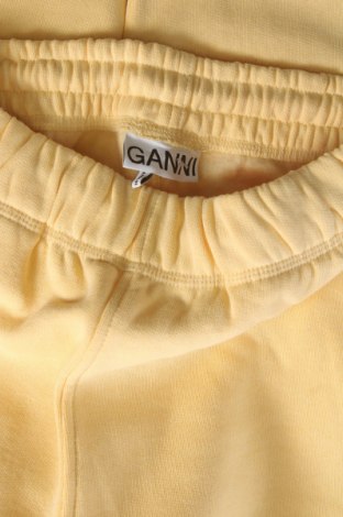 Γυναικείο αθλητικό παντελόνι Ganni, Μέγεθος XXS, Χρώμα Κίτρινο, Τιμή 35,06 €