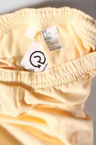Γυναικείο αθλητικό παντελόνι H&M, Μέγεθος M, Χρώμα Κίτρινο, Τιμή 9,69 €