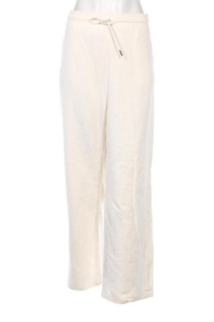 Pantaloni trening de femei H&M, Mărime XL, Culoare Ecru, Preț 54,37 Lei