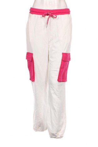 Γυναικείο αθλητικό παντελόνι Made In Italy, Μέγεθος S, Χρώμα Λευκό, Τιμή 6,28 €