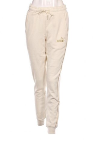 Damen Sporthose PUMA, Größe S, Farbe Ecru, Preis 44,85 €