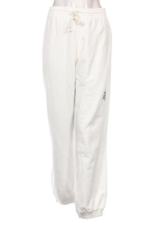 Γυναικείο αθλητικό παντελόνι Reebok, Μέγεθος XL, Χρώμα Λευκό, Τιμή 22,87 €