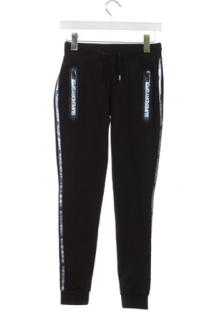 Pantaloni trening de femei Superdry, Mărime S, Culoare Negru, Preț 128,29 Lei