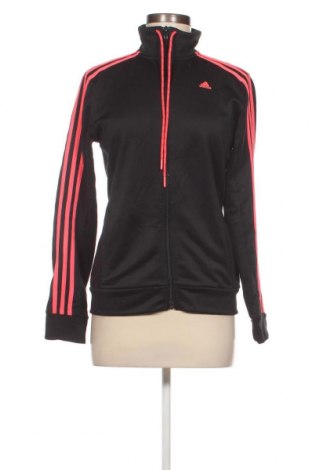 Γυναικεία αθλητική ζακέτα Adidas, Μέγεθος M, Χρώμα Μαύρο, Τιμή 20,40 €