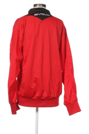 Bluză trening de femei Givova, Mărime XL, Culoare Roșu, Preț 61,58 Lei