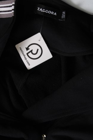 Γυναικεία αθλητική ζακέτα Zaggora, Μέγεθος XXL, Χρώμα Μαύρο, Τιμή 20,75 €