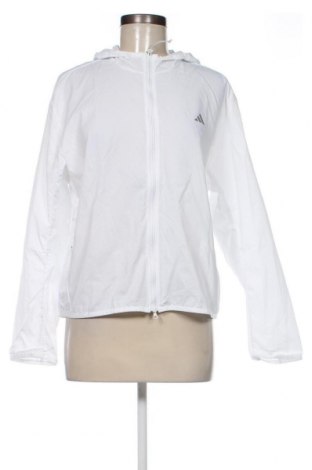 Γυναικείο μπουφάν Adidas, Μέγεθος L, Χρώμα Λευκό, Τιμή 58,47 €