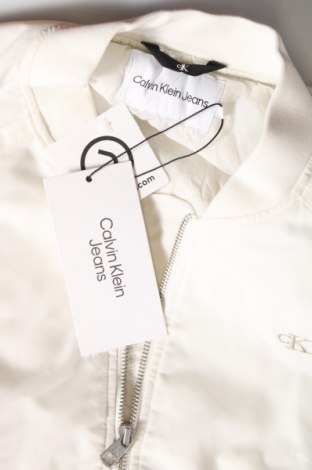 Damenjacke Calvin Klein Jeans, Größe M, Farbe Weiß, Preis 84,43 €
