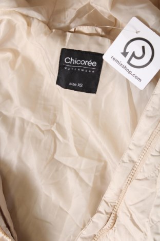 Γυναικείο μπουφάν Chicoree, Μέγεθος XS, Χρώμα Εκρού, Τιμή 16,86 €