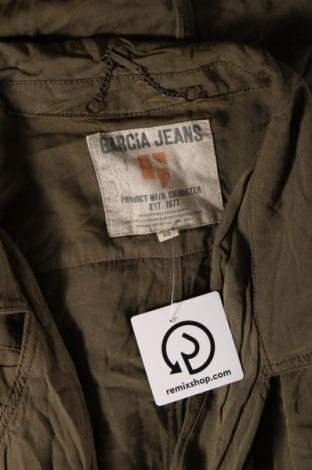 Γυναικείο μπουφάν Garcia Jeans, Μέγεθος XS, Χρώμα Πράσινο, Τιμή 8,49 €