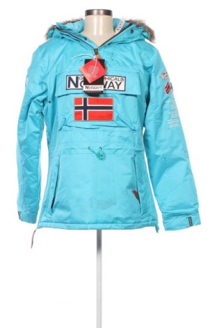 Дамско яке Geographical Norway, Размер L, Цвят Син, Цена 156,20 лв.