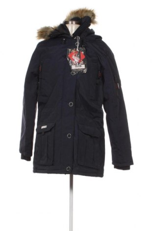 Γυναικείο μπουφάν Geographical Norway, Μέγεθος XL, Χρώμα Μπλέ, Τιμή 62,22 €