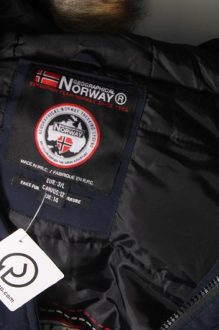 Дамско яке Geographical Norway, Размер L, Цвят Син, Цена 170,40 лв.