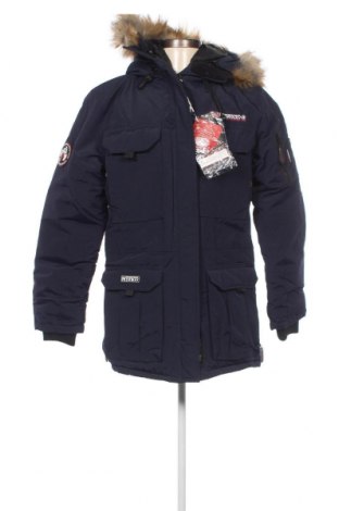 Γυναικείο μπουφάν Geographical Norway, Μέγεθος L, Χρώμα Μπλέ, Τιμή 62,22 €