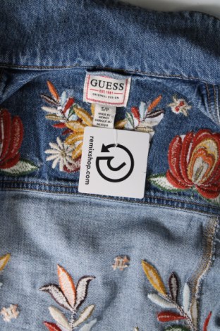 Γυναικείο μπουφάν Guess, Μέγεθος S, Χρώμα Μπλέ, Τιμή 112,37 €