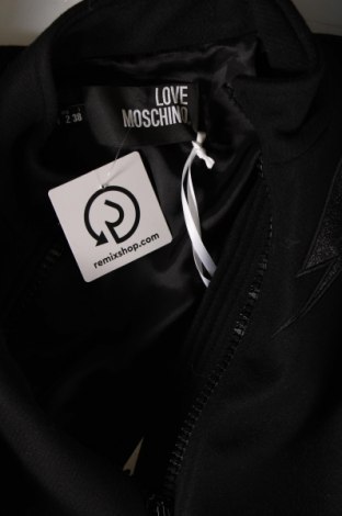 Дамско яке Love Moschino, Размер XS, Цвят Черен, Цена 490,20 лв.