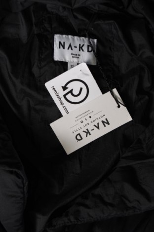 Γυναικείο μπουφάν NA-KD, Μέγεθος XS, Χρώμα Μαύρο, Τιμή 82,99 €