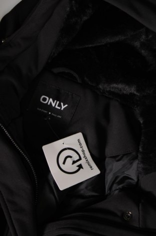 Γυναικείο μπουφάν ONLY, Μέγεθος L, Χρώμα Μαύρο, Τιμή 28,32 €