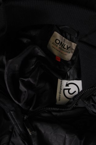 Γυναικείο μπουφάν ONLY, Μέγεθος L, Χρώμα Μαύρο, Τιμή 6,67 €