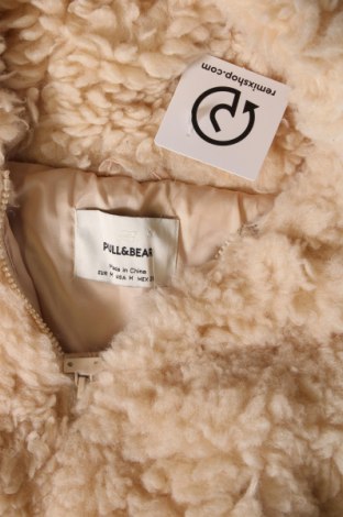 Γυναικείο μπουφάν Pull&Bear, Μέγεθος M, Χρώμα  Μπέζ, Τιμή 8,90 €
