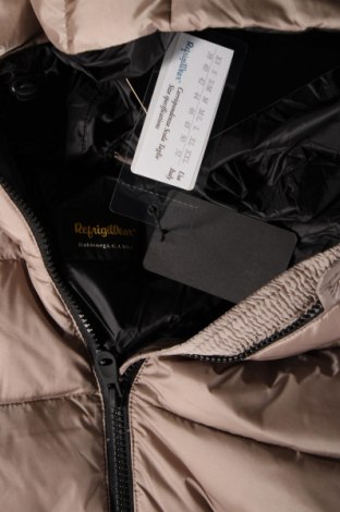 Γυναικείο μπουφάν RefrigiWear, Μέγεθος L, Χρώμα  Μπέζ, Τιμή 128,35 €