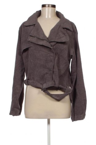 Γυναικείο μπουφάν SHEIN, Μέγεθος XL, Χρώμα Γκρί, Τιμή 8,91 €