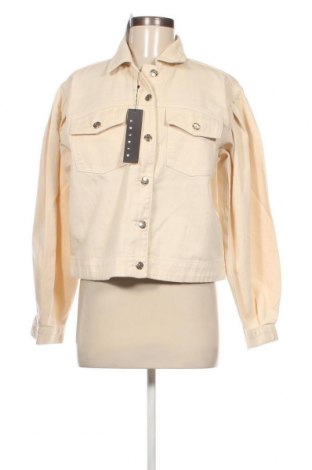 Γυναικείο μπουφάν Sisley, Μέγεθος L, Χρώμα Εκρού, Τιμή 49,95 €