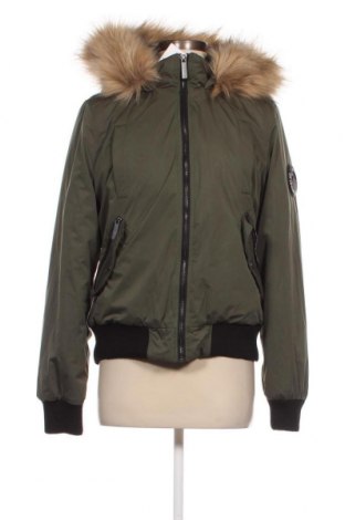 Γυναικείο μπουφάν Superdry, Μέγεθος L, Χρώμα Πράσινο, Τιμή 51,78 €
