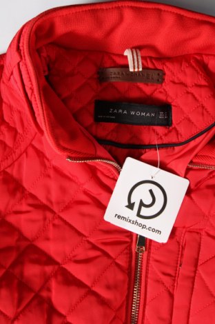 Dámska bunda  Zara, Veľkosť L, Farba Červená, Cena  19,28 €