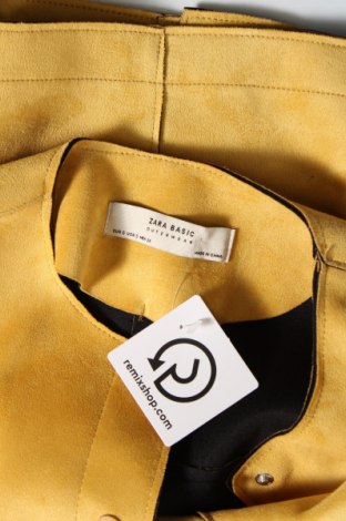 Дамско яке Zara, Размер S, Цвят Жълт, Цена 34,00 лв.